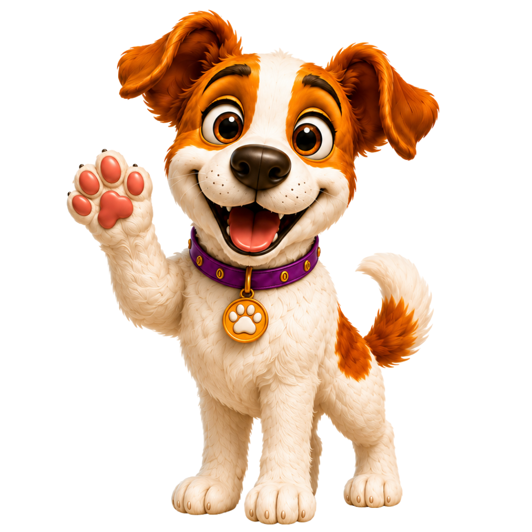 Pawly, mascota oficial de Pawland
